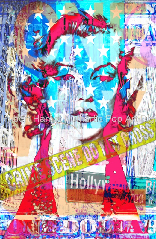 hollywood-crime Hubert Hamot Numartis Pop Art Digital