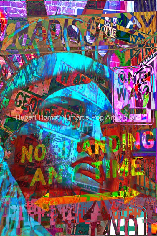 Pop-signs Hubert Hamot Numartis Pop Art Digital