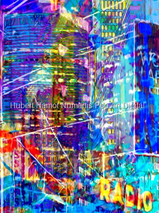 radio-city2 Hubert Hamot Numartis Pop Art Digital